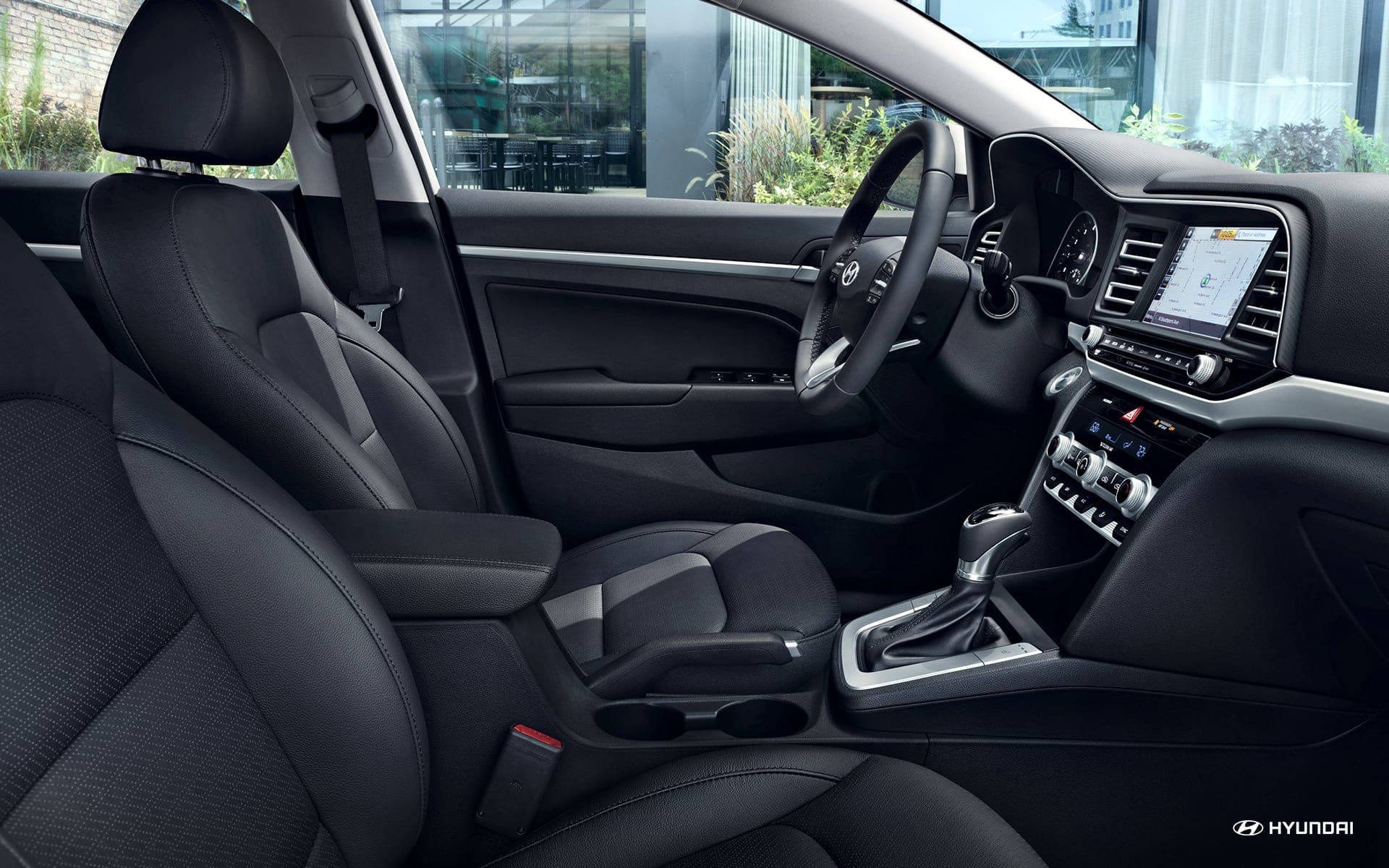 2019 Hyundai Elantra Front Interior Side View